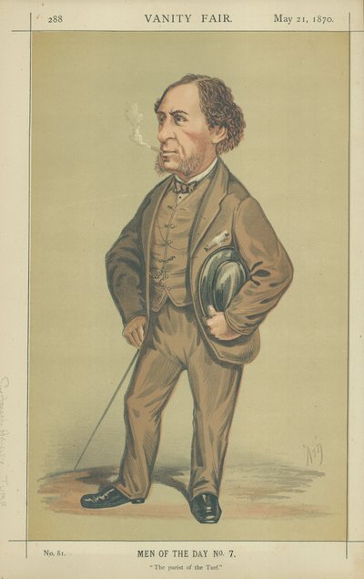 Sir Joseph Hawley (Farblithografie) von Alfred Thompson