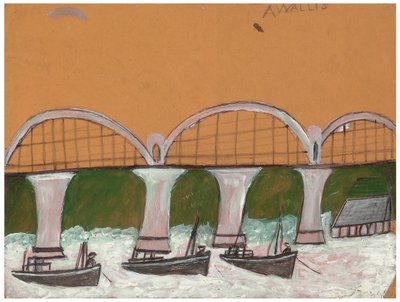 Saltash-Brücke von Alfred Wallis