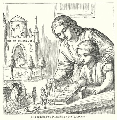 Hans Christian Andersen: Der standhafte Zinnsoldat von Alfred Walter (after) Bayes