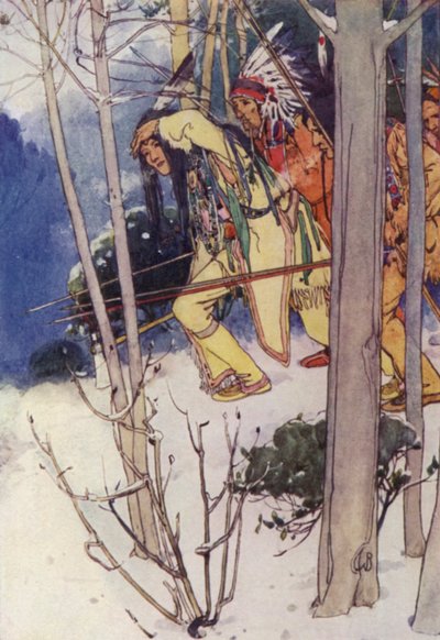 Die Indianer schlichen sich leise an von Alice Bolingbroke (after) Woodward
