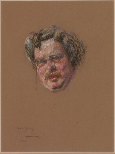 Gilbert K. Chesterton von Alice Pike Barney