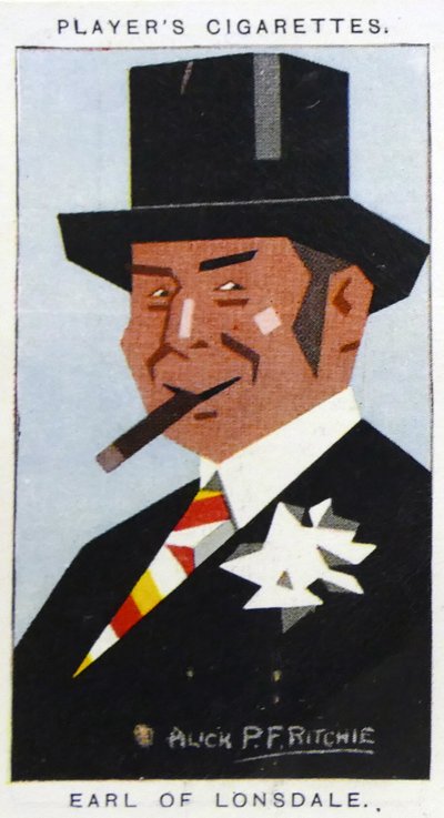 Hugh Cecil Lowther, 5. Earl of Lonsdale von Alick Penrose Forbes Ritchie