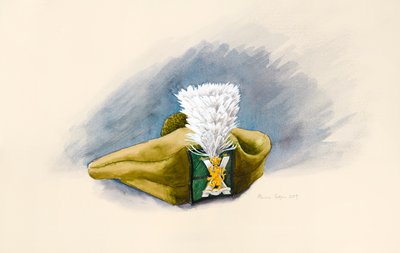Der weiße Federbusch von Alison Cooper