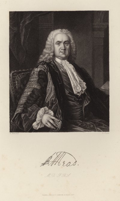 Richard Mead, 1847 von Allan Ramsay