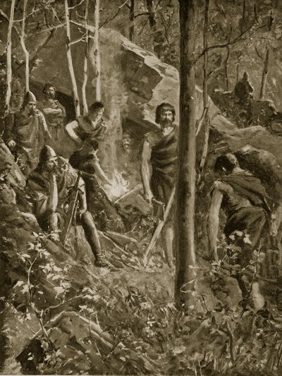 Brian Boru als Gesetzloser, Illustration aus 