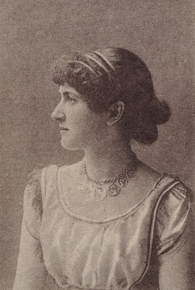 Kitty Welch, aus der Serie Actresses N67 zur Werbung für Virginia Brights Zigaretten..., ca. 1888 von Allen and Ginter
