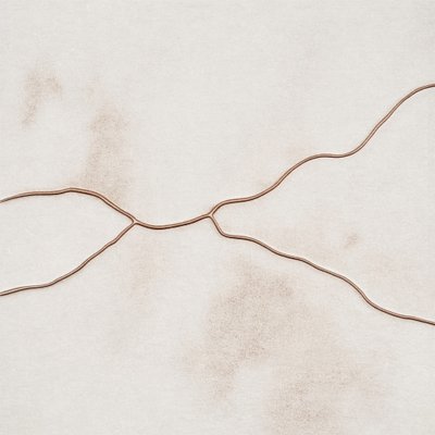 Zarter organischer Fluss von Alma