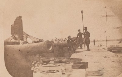 Die Evakuierung von Fort Sumter, April 1861 von Alma A. Pelot.