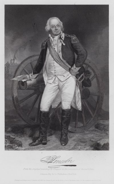 Benjamin Lincoln (Stich) von Alonzo (after) Chappel