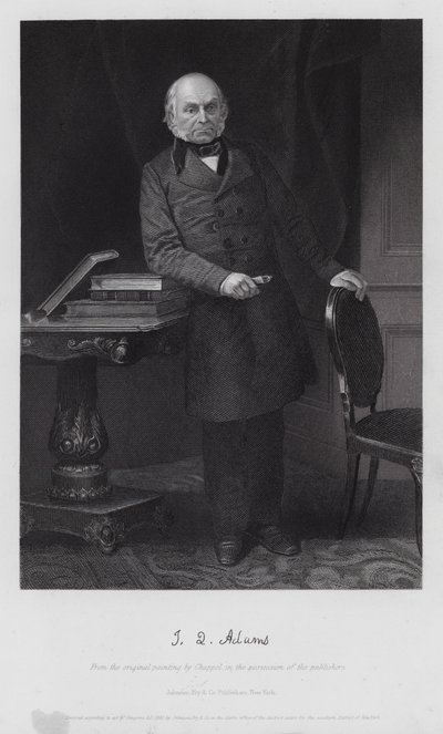 John Quincy Adams von Alonzo (after) Chappel