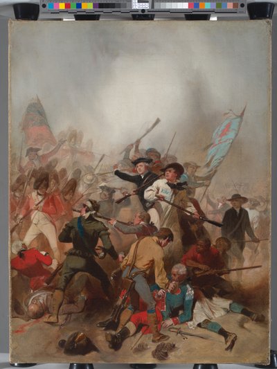 Schlacht von Bunker Hill, 17. Juni 1775, 1859 von Alonzo Chappel