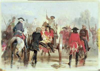 Braddocks Rückzug am 9. Juli 1755, 1865 von Alonzo Chappel