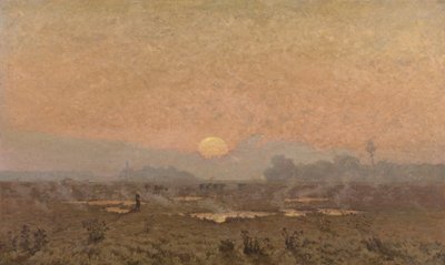 Sonnenaufgang in den Kempen von Alphonse Asselbergs