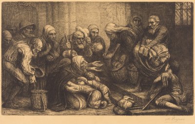 Bettler von Brüssel von Alphonse Legros