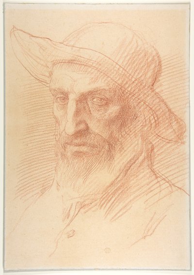 Kopf eines Wildhüters von Alphonse Legros