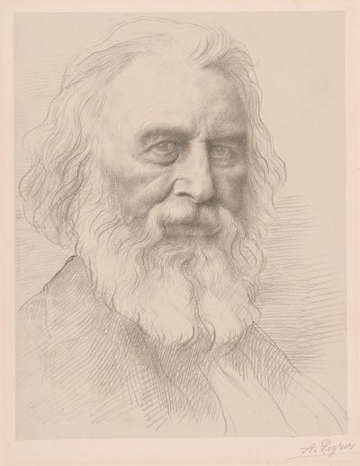 Henry Wadsworth Longfellow von Alphonse Legros