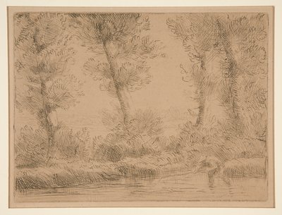 Die Ufer der Liane von Alphonse Legros