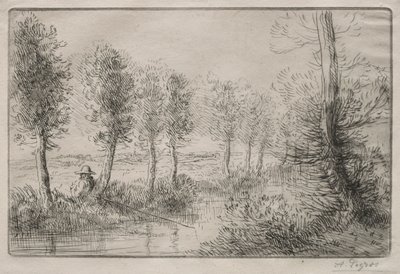 In der Nähe der Mühle von Alphonse Legros