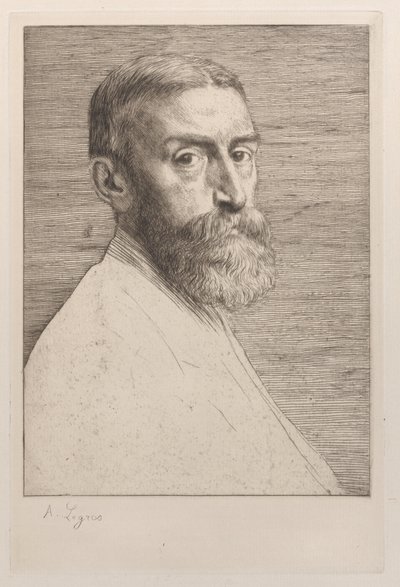 Porträt von Sir Edward John Poynter, 1877 von Alphonse Legros