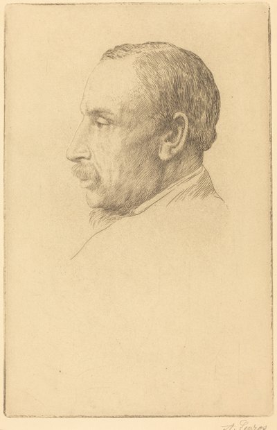 Professor W. Cawthorne Unwin von Alphonse Legros