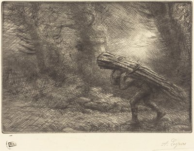 Rückkehr zur Hütte von Alphonse Legros