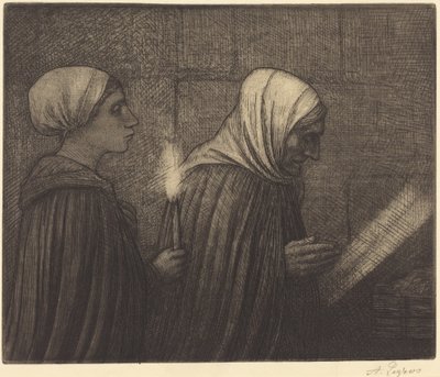 Die Krippe von Alphonse Legros