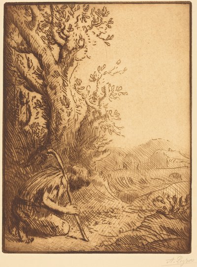 Der verlorene Sohn, 4. Platte von Alphonse Legros