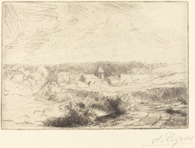 Dorf Wimille, nahe Boulogne von Alphonse Legros