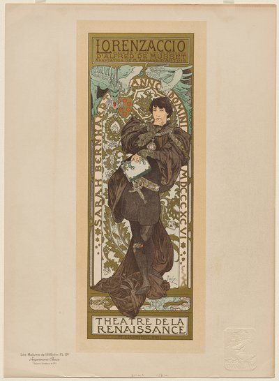 Lorenzaccio von Alphonse Mucha