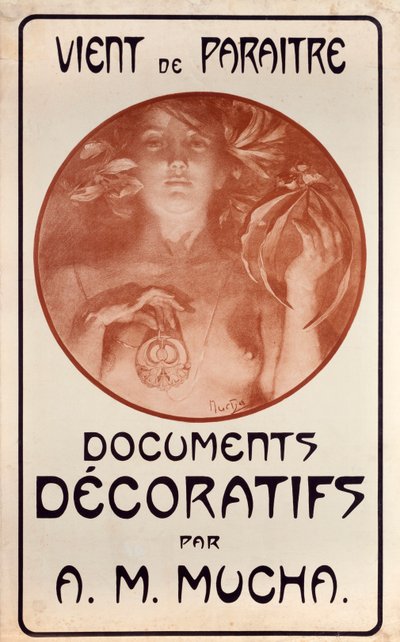 Plakat von Alphonse Mucha von Alphonse Mucha