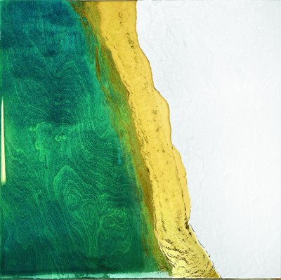 Smaragd Gold Fluss von Alyson Storms