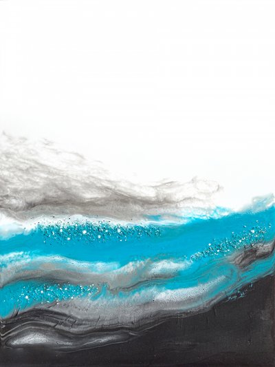 Teal-Ozean Schimmer von Alyson Storms