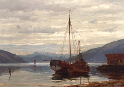 Partie aus Balestrand von Amaldus Nielsen