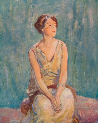 Ein Porträt, um 1922, um 1932 von Ambrose McEvoy