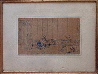 Le Quai de Carenage, Le Pollet, 1928 von Ambrose McEvoy