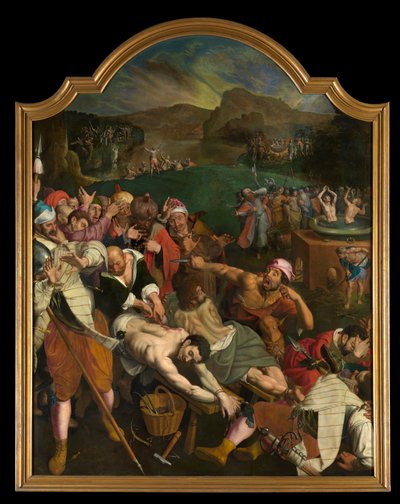 Das Martyrium der heiligen Crispin und Crispinian von Ambrosius the Elder Francken or Franck
