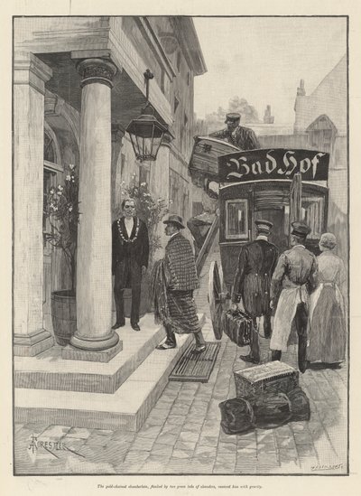 Ein Mündel des Goldenen Tores, von Bret Harte von Amedee Forestier