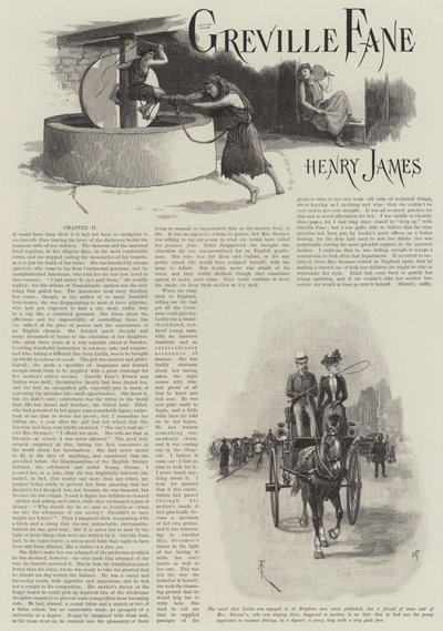 Greville Fane, von Henry James von Amedee Forestier