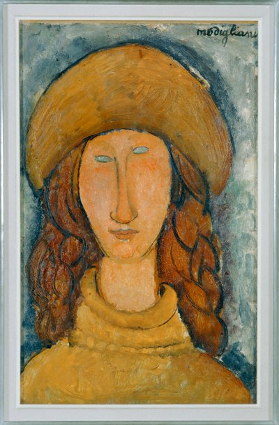 Porträt von Jeanne Hébuterne von Amedeo Modigliani