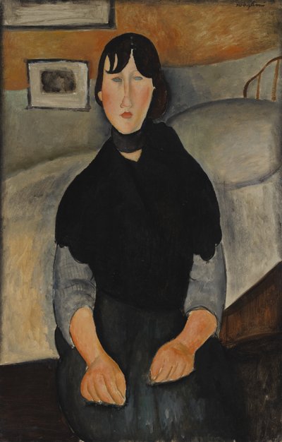 Junge Frau aus dem Volk von Amedeo Modigliani