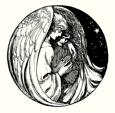 Titelblatt-Illustration für Allegorien von Frederic W. Farrar (Gravur) von Amelia M. (attr.to) Bowerley or Bauerle