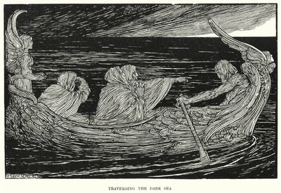 Durch das dunkle Meer von Amelia M. (attr.to) Bowerley or Bauerle
