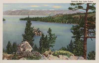 Kalifornien: Emerald Bay, Lake Tahoe (Foto) von American Photographer (after)