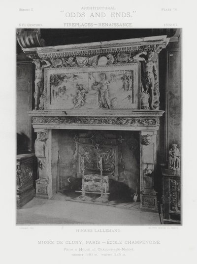 Kamin: Musée de Cluny, Paris, École Champenoise von American Photographer (after)