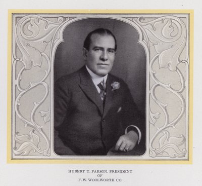 Hubert T Parson, Präsident der F W Woolworth Co von American Photographer (after)