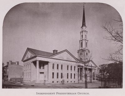 Unabhängige Presbyterianische Kirche (s/w Foto) von American Photographer (after)