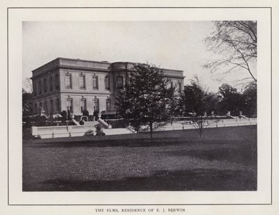 Newport, Rhode Island: The Elms, Residenz von E J Berwin (s/w Foto) von American Photographer (after)