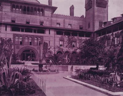 Ponce De Leon Hotel, St. Augustine, Florida (s/w Foto) von American Photographer (after)