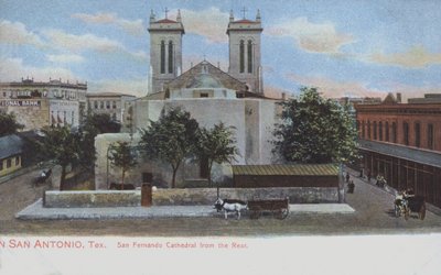 San Fernando Kathedrale in San Antonio, Texas, USA von American Photographer (after)