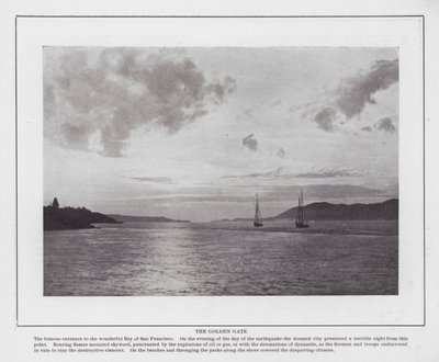 San Francisco: Das Goldene Tor (s/w Foto) von American Photographer (after)